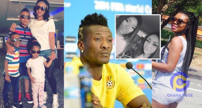 Delay mocks Asamoah Gyan after Paternity test proved he is the biological father of his children