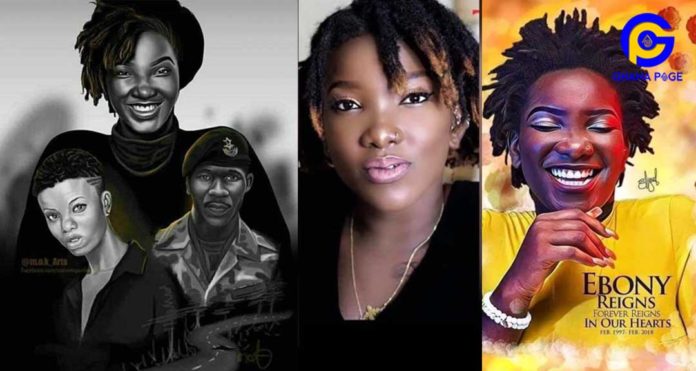 Ghanaian celebrities mourn Ebony Reigns one year after his death