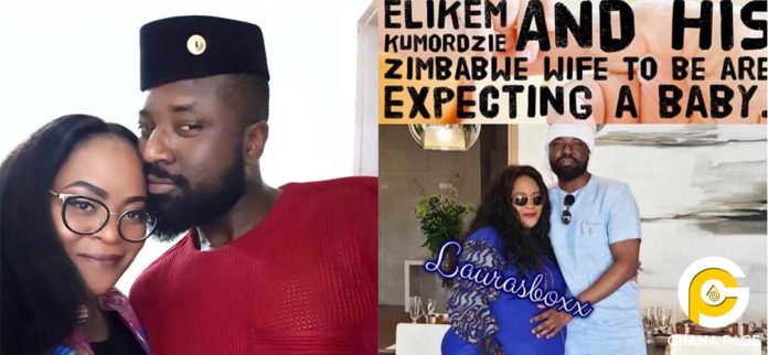 Elikem the tailor expecting a child with his new found Zimbabwean girlfriend