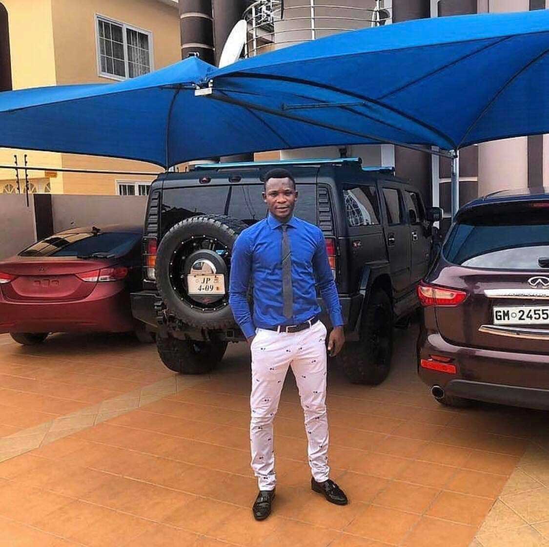 John Paintsil's beautiful mansion and luxury cars