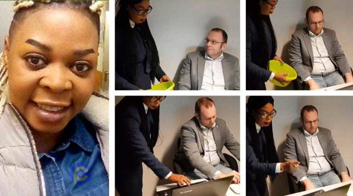Video:Dzidzor Mensah goes begging in offices in Germany for money to build National Cathedral