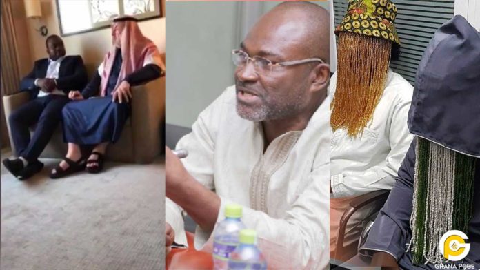 Ken Agyapong shows Anas exposé part 2 & interview with Sheikh Al Thani