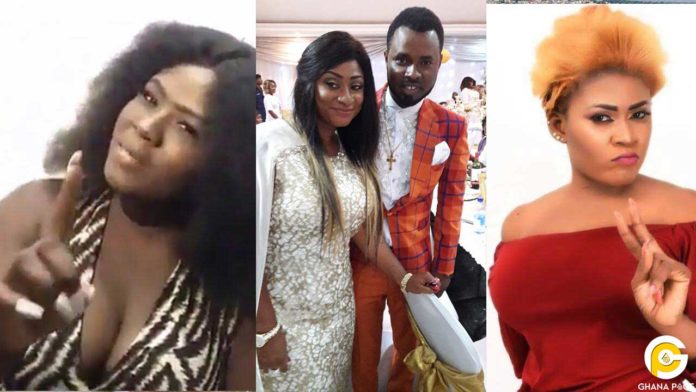 Viral video: Ernest Opoku's girlfriend, Mary Waddle exchange 'blows' with Nayas [Watch]