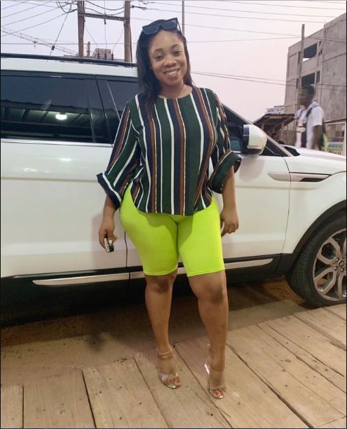 Moesha Boduong puts her huge ’Akosua Kuma’ on display