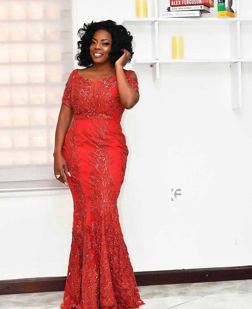 Nana Aba Anamoah voted the most beautiful celeb on Val's Day - GhPage
