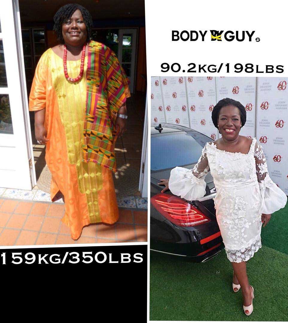 Nana Oye Lithur Weight Loss