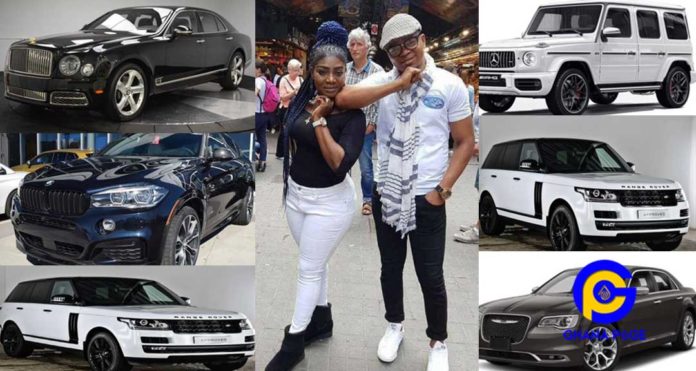 Angel Obinim dashes 14 luxury cars to his workers and wife