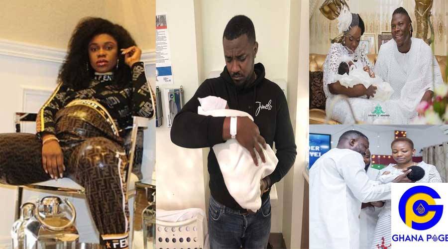 5 Ghanaian Celebrities that had babies in less than 9 months after marriage