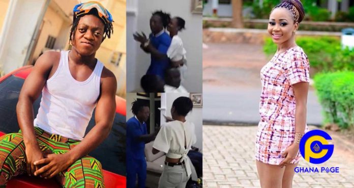 Video: Akuapem Poloo and Sumsum Ahofe exchange blows when they met for the first time