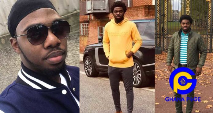 Derrick Evans, an alleged UK 'Bogga' defrauding Ghanaian women exposed on social media [Photos]