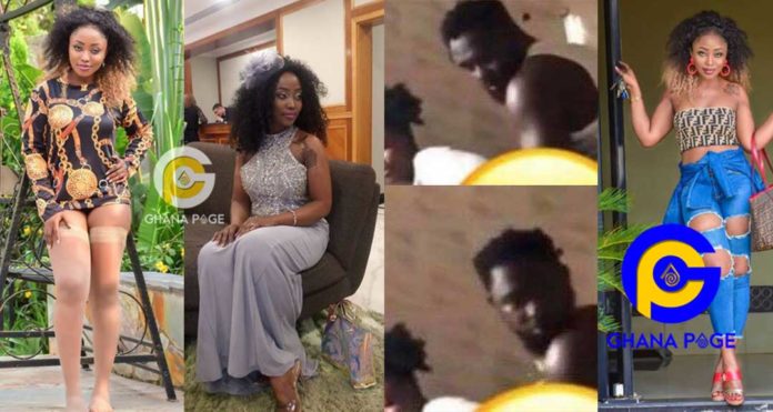 Busted: This is the Kumawood actress who was 'chop' by actor, Kobby on a toilet seat on set [Photos]