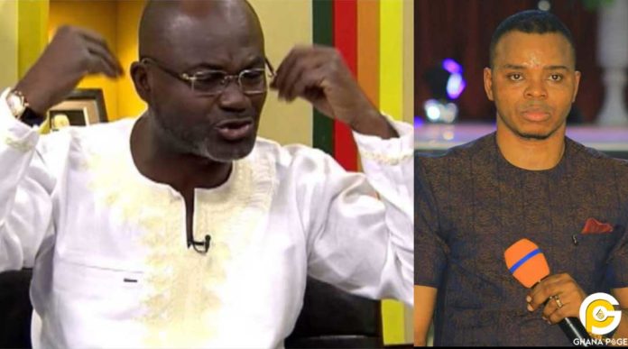Kennedy-Agyapong-Obinim Are you mad or stupid to chew Obinim's sticker?-Kennedy Agyapong