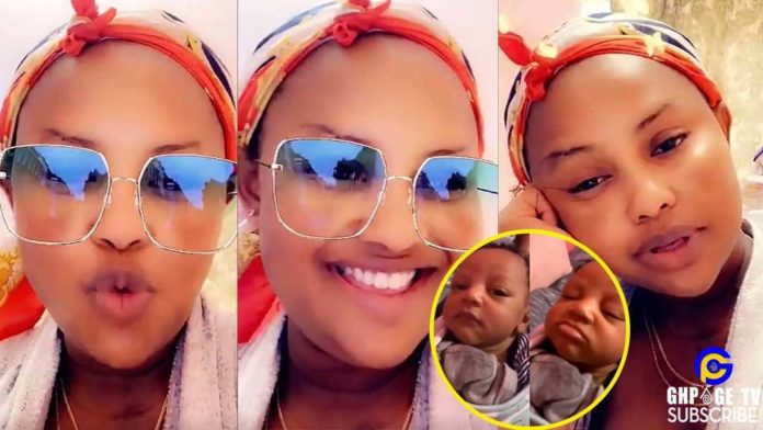 Nana Ama Mcbrown for the first time shows a video of her beautiful daughter crying [Watch]