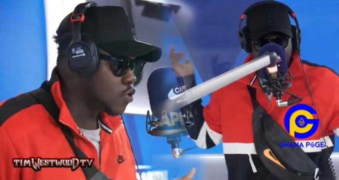 Video:Stop telling the world Africans live on trees- Medikal tells CNN as he raps on Tim Westwood