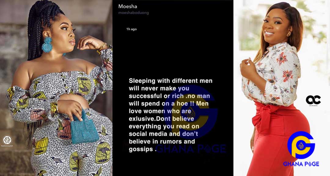 Sleeping with different men will never make you rich- Moesha Boduong gives relationship tips to women