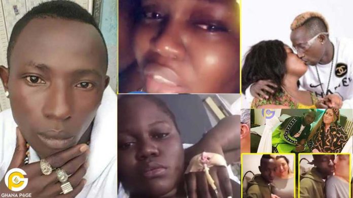 Video: Patapaa's girlfriend, Queen Peezy collapses from broken heart- Rushed to the hospital