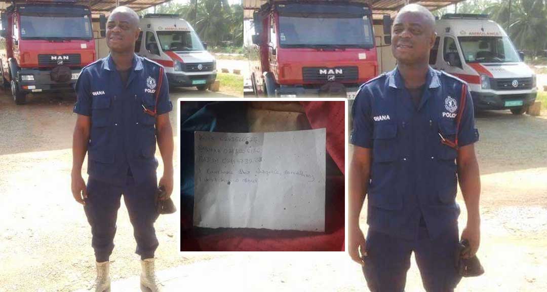 Takoradi: Police officer shoots himself to death over theft