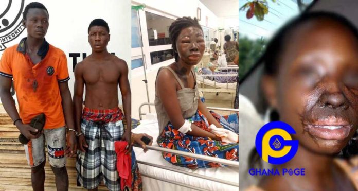 These are the boys who robbed the Mobile Money Vendor and poured acid on her afterwards [SEE]