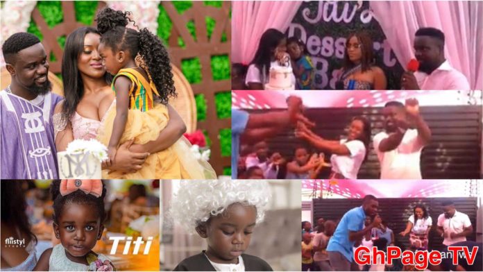 Watch the exclusive video from Sarkodie’s daughter, Titi’s birthday party