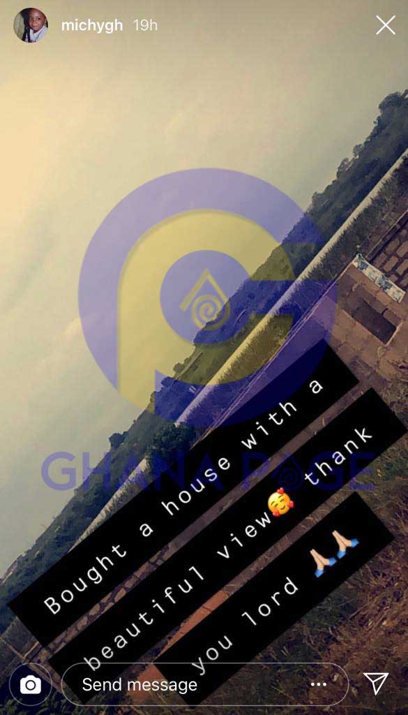 Shatta Michy buys her first house with her own money Shatta Michy buys house 1 - Shatta Michy buys her first house with her own money