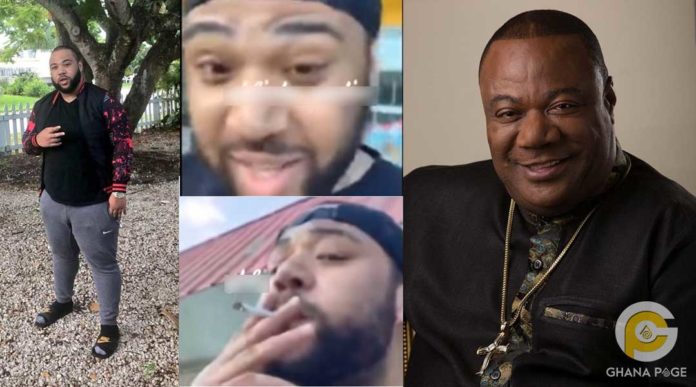 Video of Archbishop Duncan Williams son smoking weed goes viral