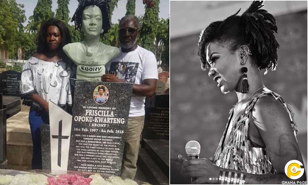 Family shares sad photos of Ebony Reigns finished tomb at Osu cemetery