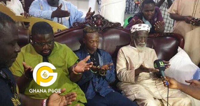 K.K Fosu visits Chief Imam for prayers to get a hit song