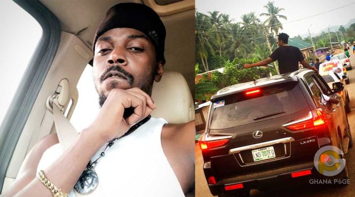 Social media users troll Kwaw Kese over his photo caption