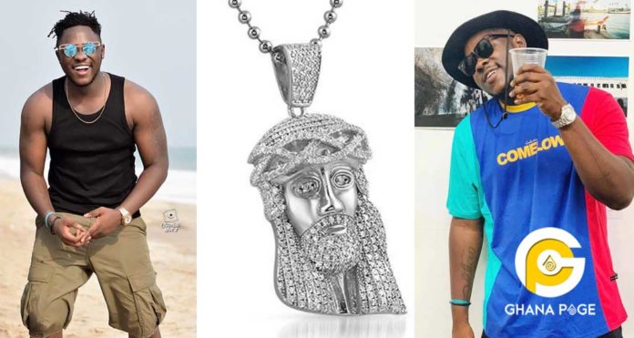 Medikal vows to give anyone who finds his missing Jesus chain 500 million cedis on the spot