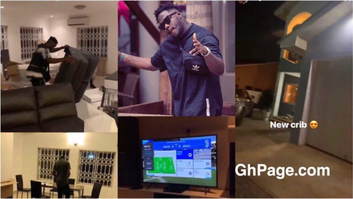 Medikal buys and flaunts his new house on social media