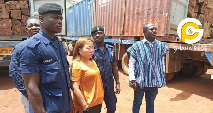 Aisha Huang's sister, the Chinese woman arrested with 4 trucks of rosewood in Tamale missing