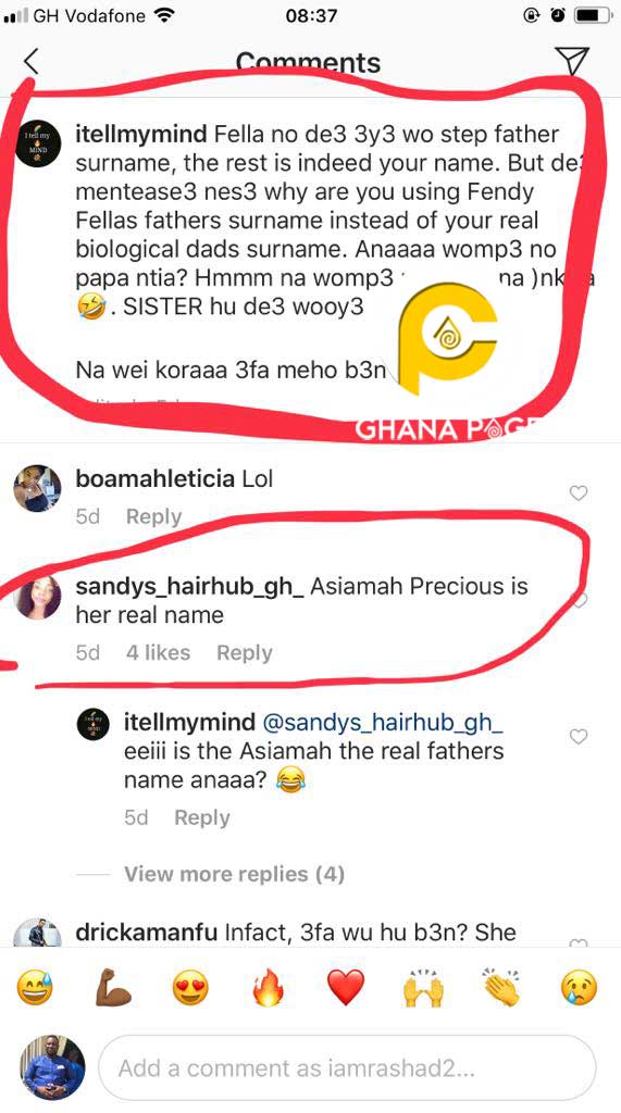Real name of Fella Makafui revealed by SHS mates Fella Makafui real name - Real name of Fella Makafui revealed by SHS mates