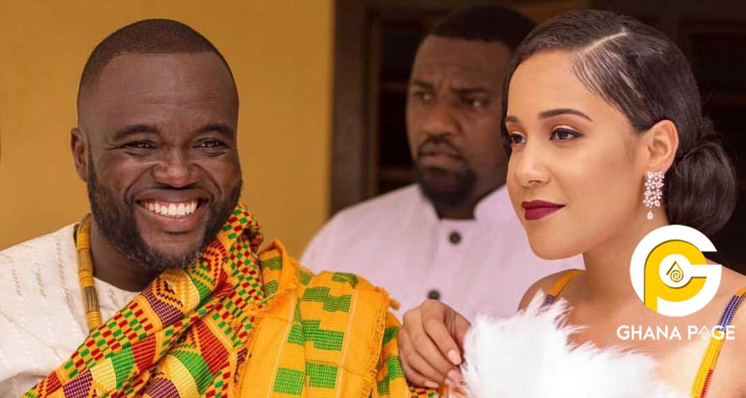 Fred Nuamah finally reacts to divorce rumors just a year after marriage Fred Nuamah wife 2 - Fred Nuamah finally reacts to divorce rumors just a year after marriage