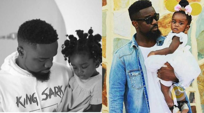 Titi warns dad Sarkodie to stop calling her baby