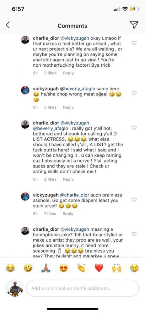 Vicky Zugah and Beverly Afaglo descend on instagram user who called them D-List actresses char 3 - Vicky Zugah and Beverly Afaglo descend on instagram user who called them D-List actresses