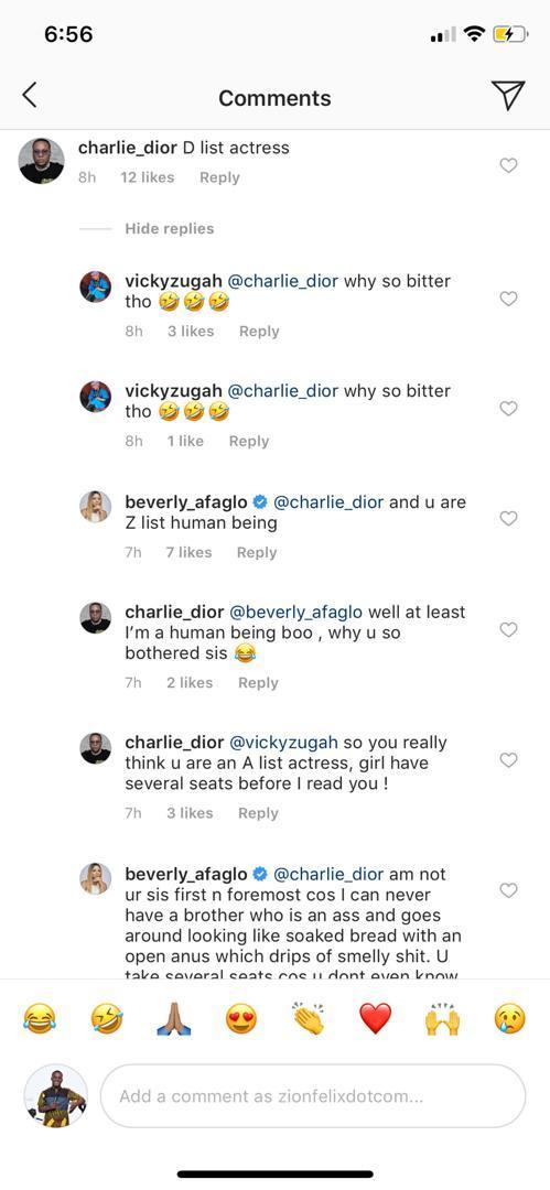 Vicky Zugah and Beverly Afaglo descend on instagram user who called them D-List actresses char1 2 - Vicky Zugah and Beverly Afaglo descend on instagram user who called them D-List actresses