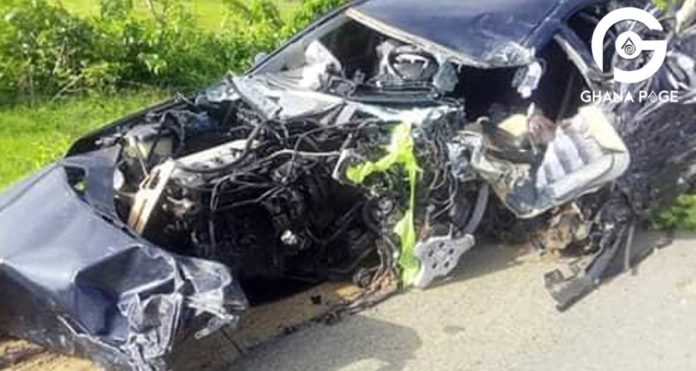 Photos: Four government officials involved in an accident and in severe conditions