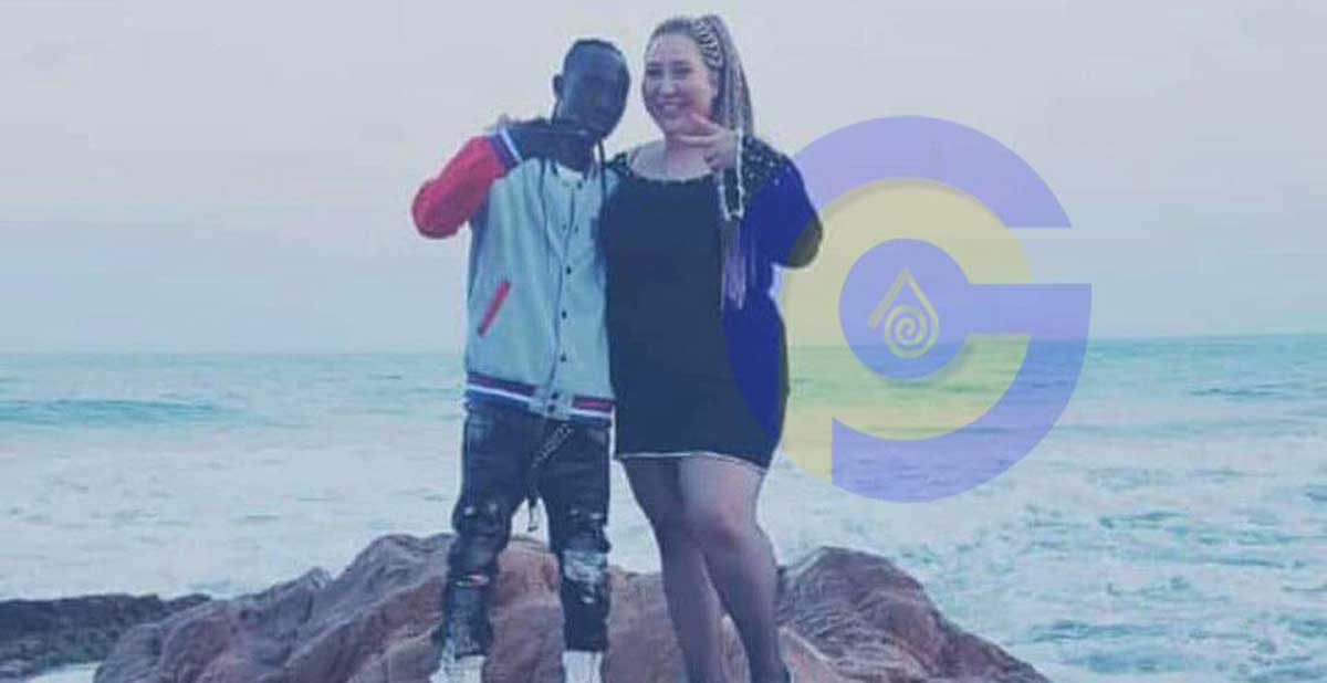 Unseen chilling photos & videos of Patapaa and German girlfriend