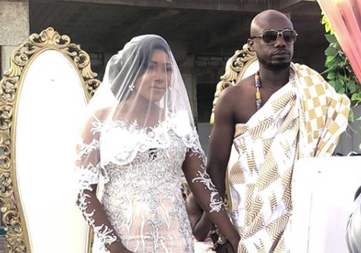 Celebrities that stormed Eugene Nkansah & actress Victoria Lebene’s wedding