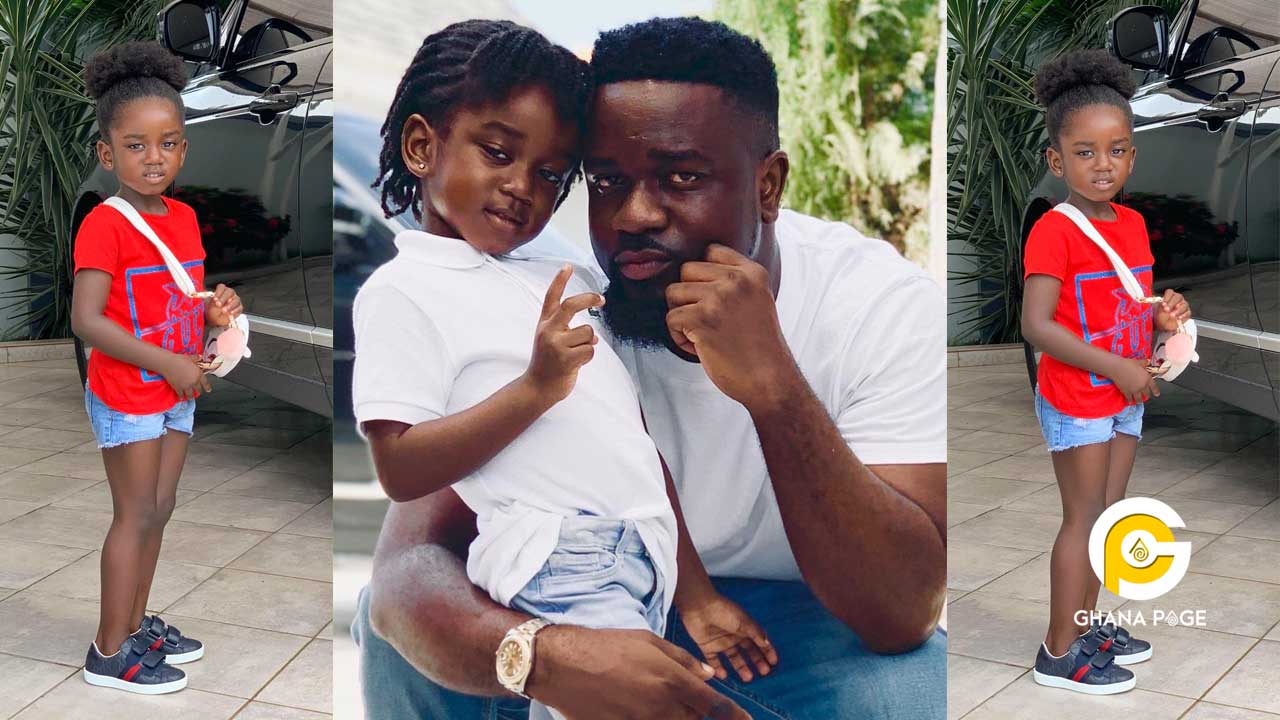 New photos of Sarkodie’s daughter, Titi looking all grown lit up social media