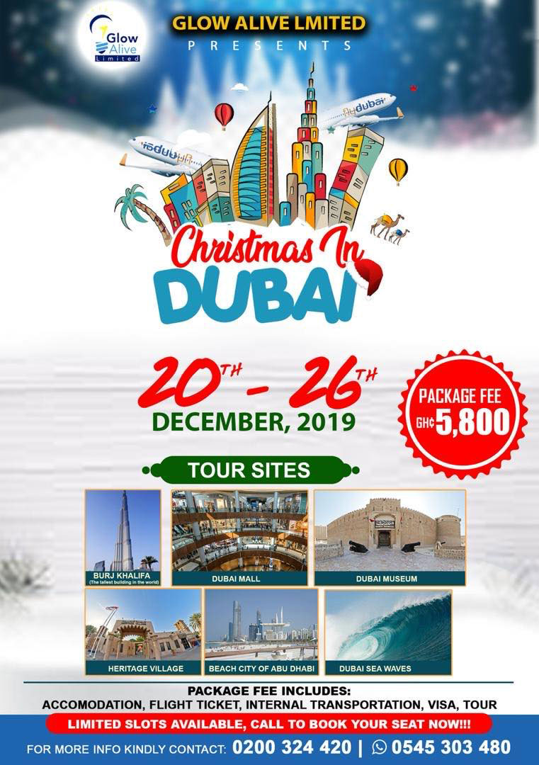 Join the cheapest Christmas Dubai trip between 20th-26th Dec~Visit all