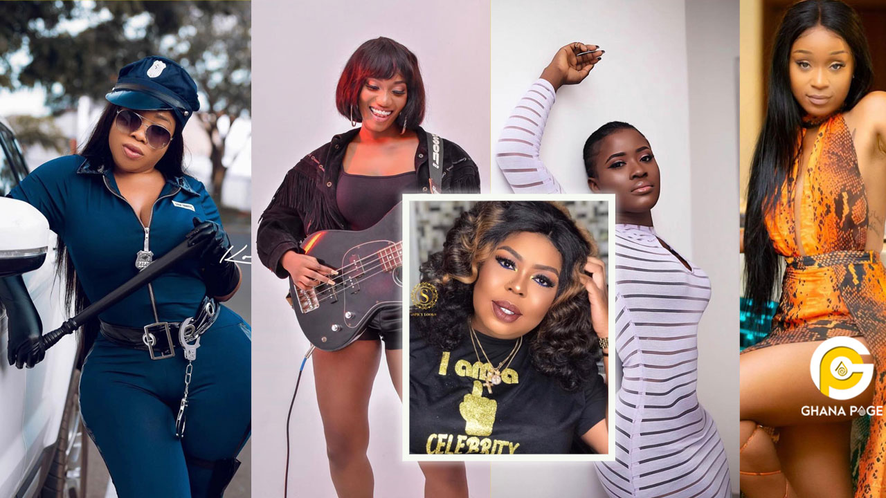 Top 10 female personalities popularly tagged as celebrities in Ghana