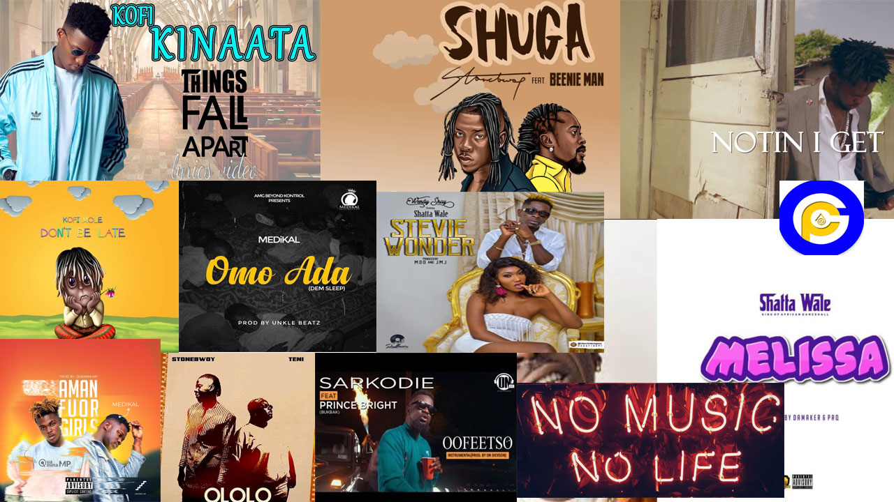 2019 in Retrospect: 10 hit songs in Ghana