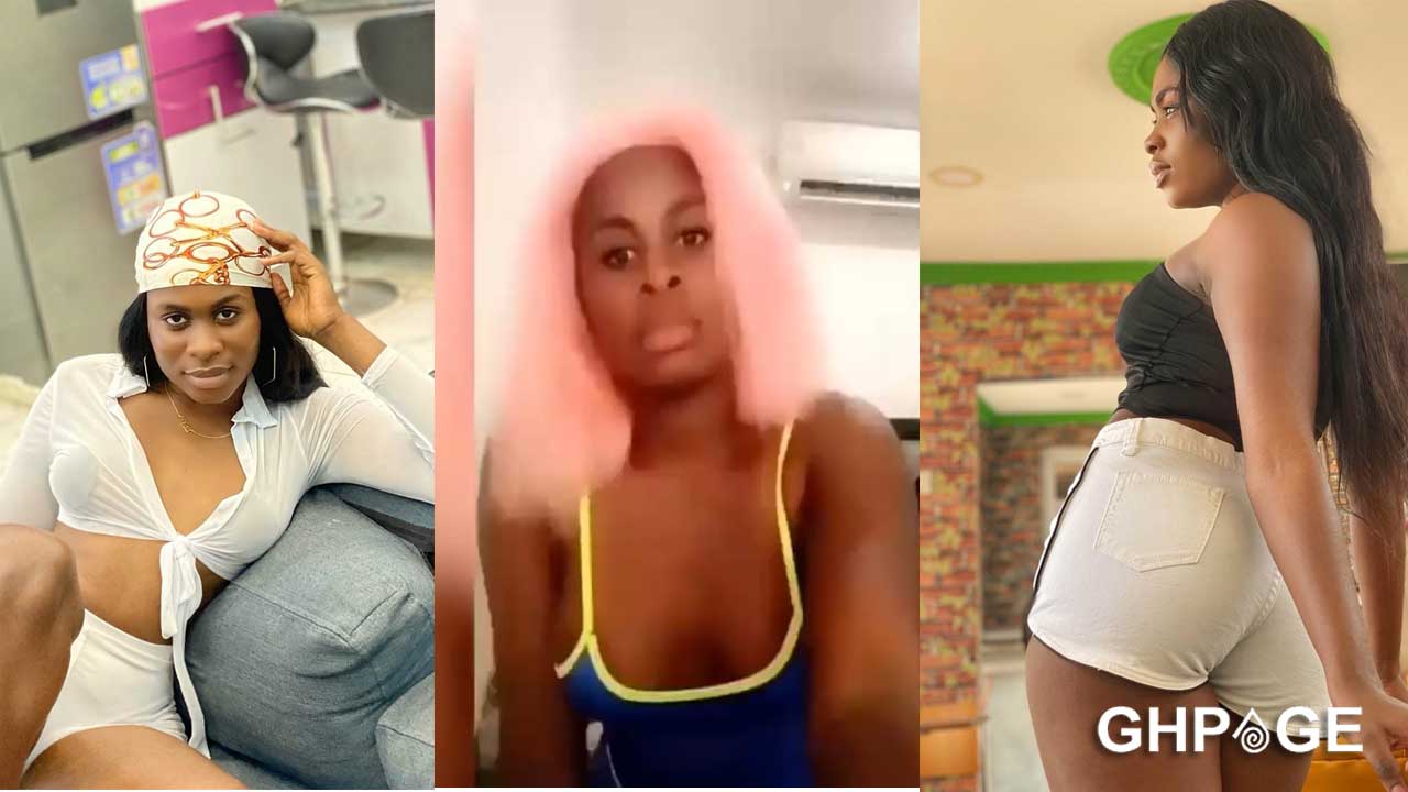 Video of Yaa Jackson seriously seducing herself and jamming to Shatta  Wale's song hits online - GhPage