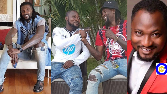Adebayor-dashed-Funny-Face-another-car-after-asking-he-picks-any-of-his-expensive-cars