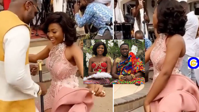 Kennedy-Osei’s-pretty-wife,-Tracy-shakes-social-media-as-she-dances-to-Atta-Adwoa-Video