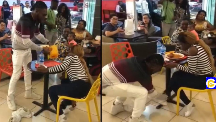 Man-disgraces-girlfriend-at-the-restaurant-after-she-turned-down-his-proposal