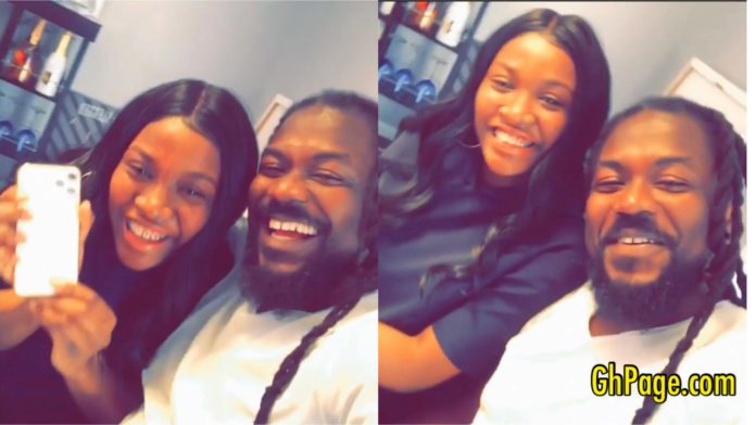 Samini with daughter 16th birthday
