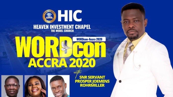 WORDcon Accra 2020 with Snr Servant