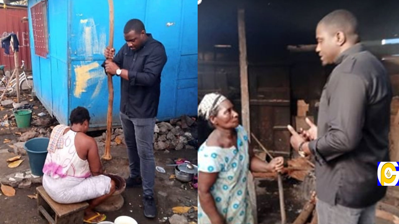 John-Dumelo-pounds-fufu-to-campaign-for-votes